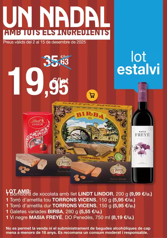 Catálogo BonpreuEsclat en Benissa | Preus vàlids del 2 al 15 de desembre de 2025 | 2025-12-02T00:00:00.000Z - 2025-12-15T00:00:00.000Z