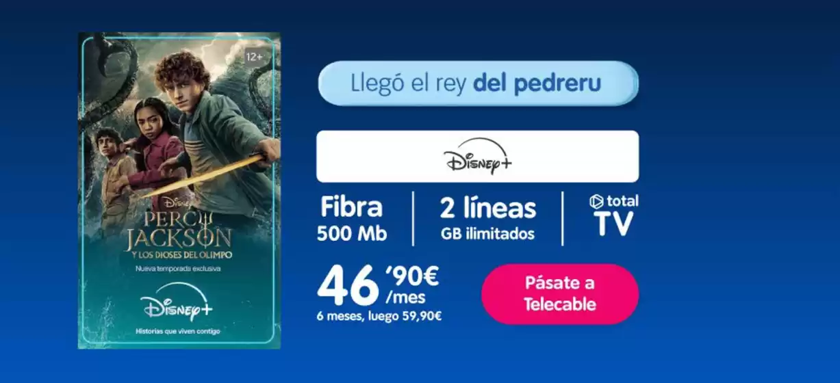 Catálogo Telecable en Paterna | Promoción | 2025-12-03T00:00:00.000Z - 2025-12-15T00:00:00.000Z