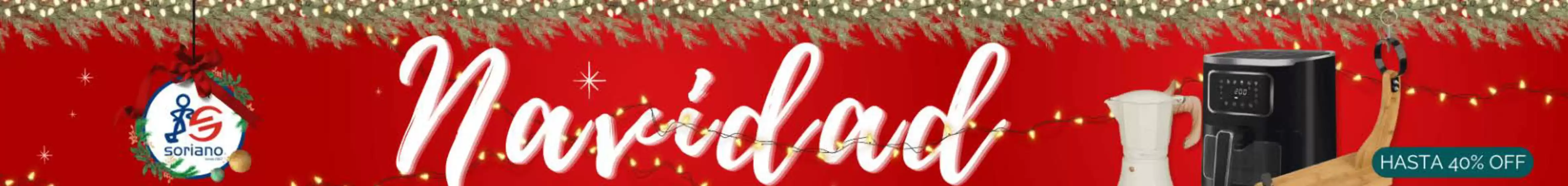 Catálogo Bricolaje Soriano en Cullera | Hasta 40% off | 2025-12-03T00:00:00.000Z - 2025-12-16T00:00:00.000Z