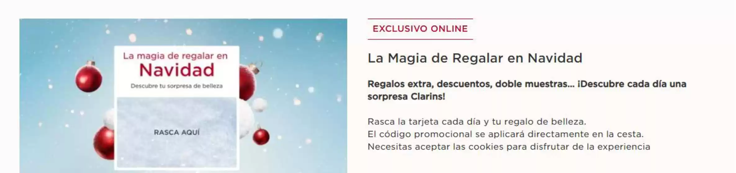 Catálogo Clarins en L'Alcúdia | La Magia de Regalar en Navidad | 2025-12-03T00:00:00.000Z - 2025-12-04T00:00:00.000Z