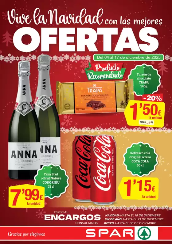 Catálogo SPAR Fragadis en Carmona | Vive la Navidad con las mejores OFERTAS | 2025-12-04T00:00:00.000Z - 2025-12-17T00:00:00.000Z