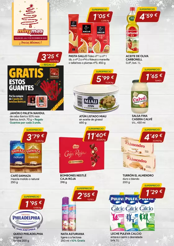 Catálogo minymas en Carmona | Válida Del 4 Al 17 De Diciembre De 2025 | 2025-12-04T00:00:00.000Z - 2025-12-17T00:00:00.000Z