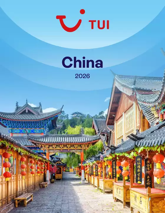 Catálogo Tui Travel PLC en Torre del Mar | TUI China 2026 | 2025-12-04T00:00:00.000Z - 2026-12-31T00:00:00.000Z