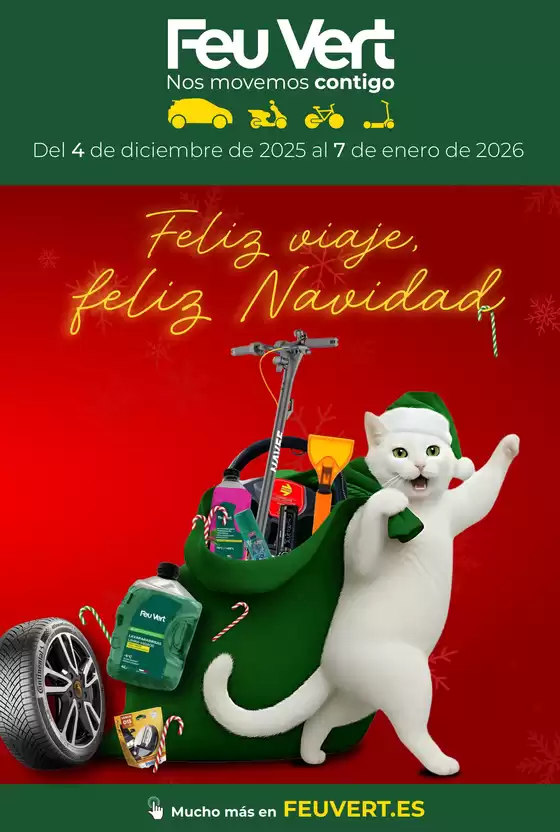Catálogo Feu Vert en Mollerussa | Feliz Viaje, Feliz Navidad | 2025-12-04T00:00:00.000Z - 2026-01-07T00:00:00.000Z