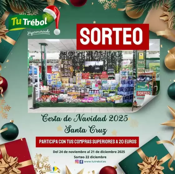 Catálogo Tu Trébol Hipermercados en Villena | Sorteo | 2025-12-04T00:00:00.000Z - 2025-12-21T00:00:00.000Z