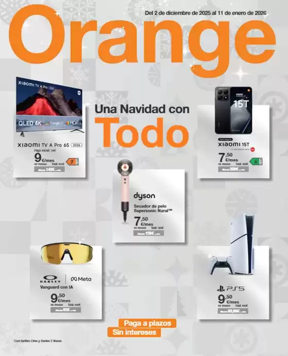 Catálogo Orange en Martos | Una Navidad con Todo | 2025-12-04T00:00:00.000Z - 2026-01-11T00:00:00.000Z