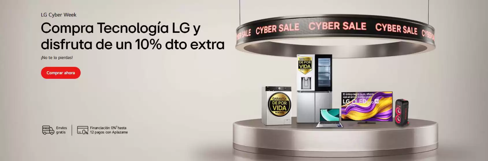 Catálogo LG en Alcaudete | LG Cyber Week | 2025-12-04T00:00:00.000Z - 2025-12-07T00:00:00.000Z