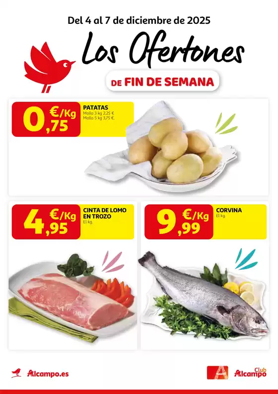 Catálogo Alcampo en Viveiro | Los Ofertones De Fin De Semana | 2025-12-05T00:00:00.000Z - 2025-12-07T00:00:00.000Z