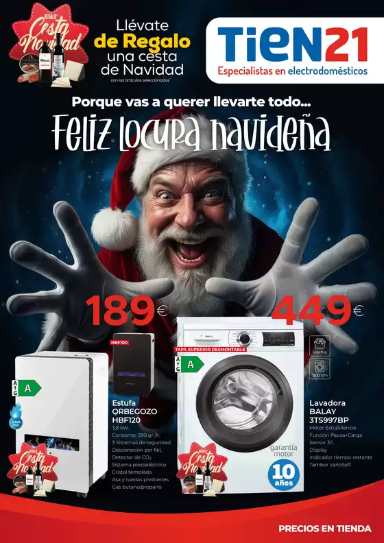 Catálogo Tien 21 en Fuente el Fresno | Porque Vas A Querer Llevarte Todo... Feliz Locura Navideña | 2025-12-14T00:00:00.000Z - 2026-01-05T00:00:00.000Z
