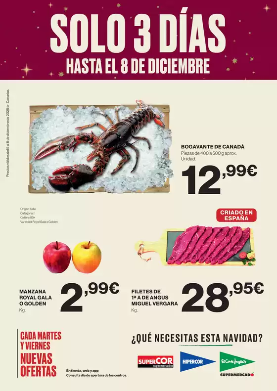 Catálogo Supercor en Abechuco | ¡Solo 3 días! | 2025-12-05T00:00:00.000Z - 2025-12-08T00:00:00.000Z