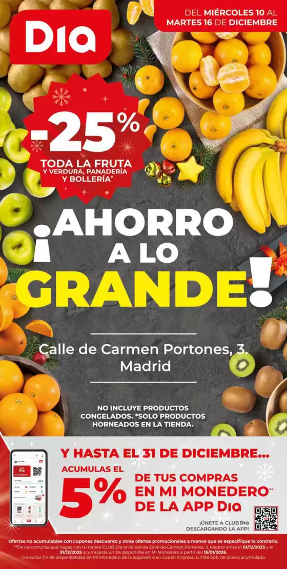 Catálogo Dia en Erandio | Ahorro a lo grande del 10/12 al 16/12 | 2025-12-10T00:00:00.000Z - 2025-12-16T00:00:00.000Z