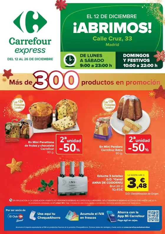 Catálogo Carrefour Express en Madrid | Abrimos!  | 2025-12-12T00:00:00.000Z - 2025-12-26T00:00:00.000Z