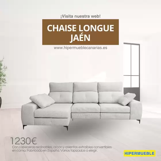 Catálogo HiperMueble Canarias en El Puerto De Santa María | Oferta | 2025-12-09T00:00:00.000Z - 2025-12-20T00:00:00.000Z