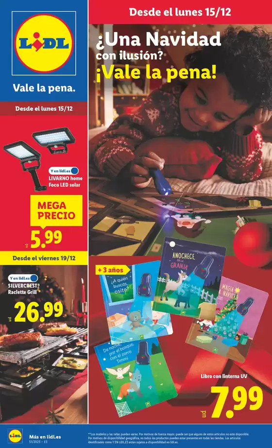 Catálogo Lidl en Pontevedra | ¡Bazar Lidl! Ofertas válidas del 15/12 al 21/12 | 2025-12-15T00:00:00.000Z - 2025-12-21T00:00:00.000Z