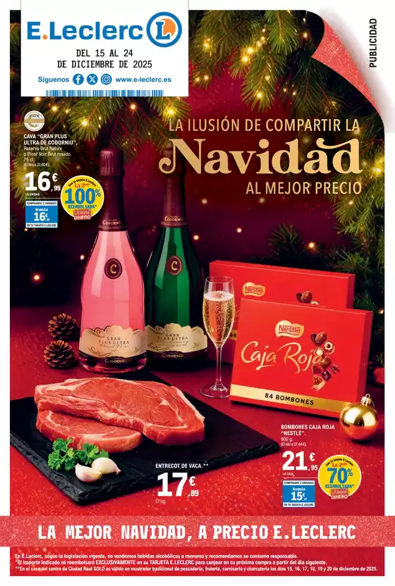 Catálogo E.Leclerc en Salvatierra | Especial Navidad | 2025-12-15T00:00:00.000Z - 2025-12-24T00:00:00.000Z