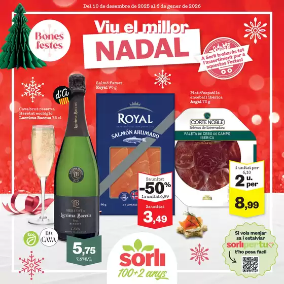 Catálogo Sorli en Valmojado | Del 10 de desembre de 2025 al 6 de gener de 2026 | 2025-12-10T00:00:00.000Z - 2026-01-06T00:00:00.000Z