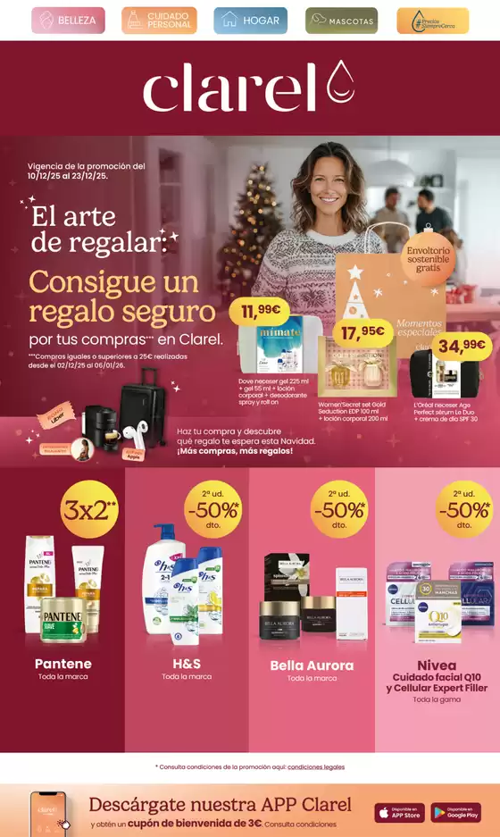 Catálogo Clarel en Valmojado | Vigencia de la promoción del 10/12/25 al 23/12/25. | 2025-12-10T00:00:00.000Z - 2025-12-23T00:00:00.000Z