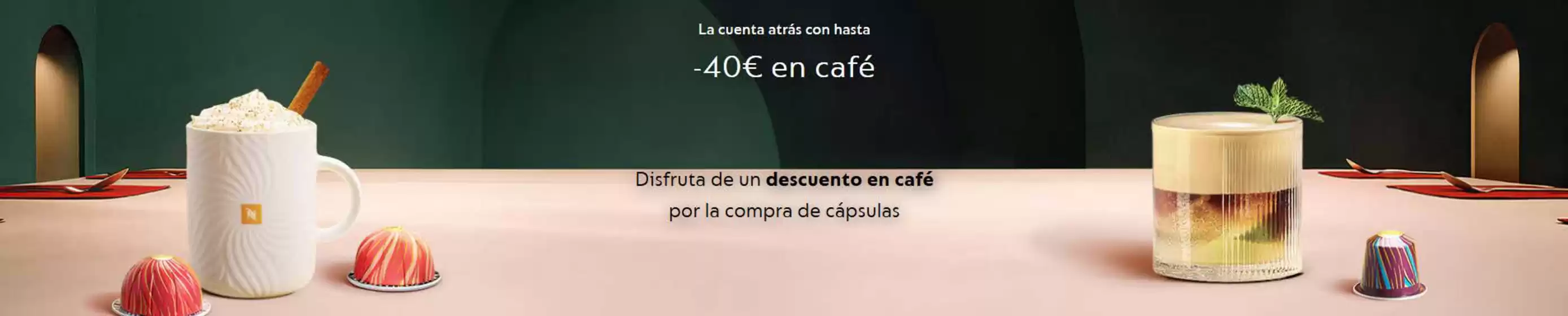 Catálogo Nespresso en Aldea del Fresno | -40€ en café | 2025-12-10T00:00:00.000Z - 2025-12-23T00:00:00.000Z