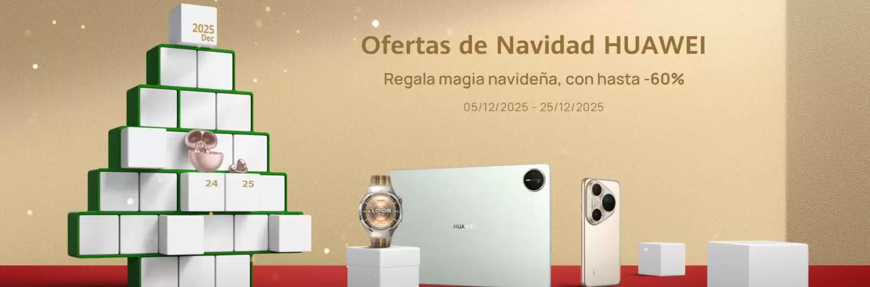 Catálogo Huawei en Eibar | Ofertas De Navidad Huawei | 2025-12-10T00:00:00.000Z - 2025-12-25T00:00:00.000Z