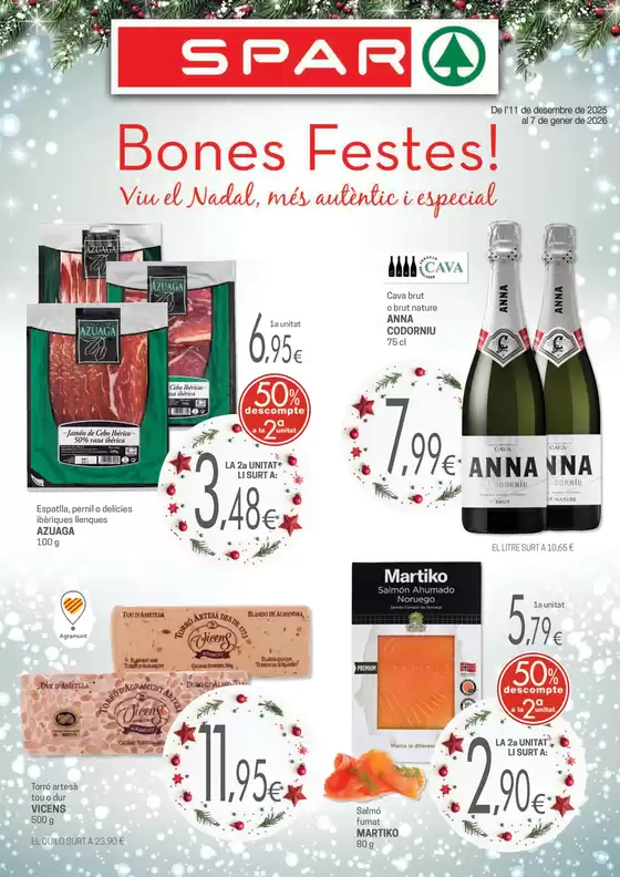 Catálogo Valvi Supermercats en Vera | Bones Festes! | 2025-12-11T00:00:00.000Z - 2026-01-07T00:00:00.000Z