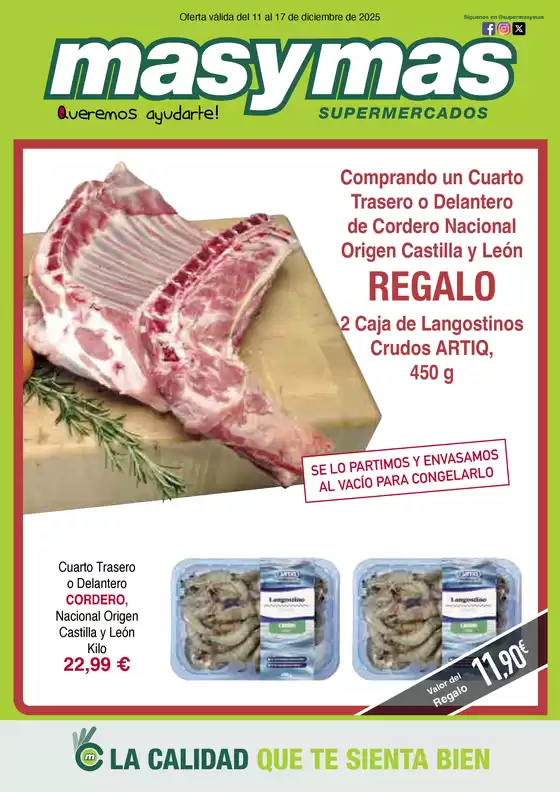 Catálogo Masymas en Vera | Oferta válida del 11 al 17 de diciembre de 2025 | 2025-12-11T00:00:00.000Z - 2025-12-17T00:00:00.000Z