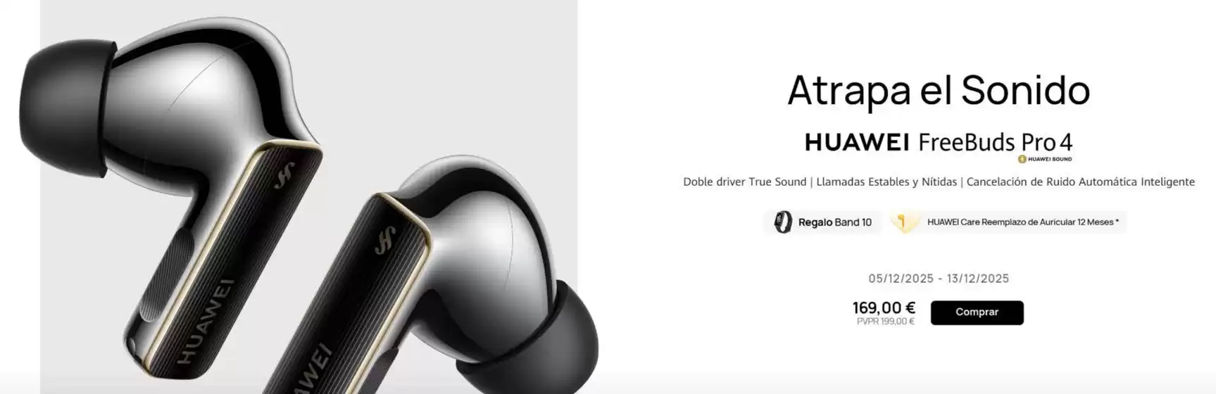 Catálogo Huawei en Muros | Atrapa el Sonido | 2025-12-11T00:00:00.000Z - 2025-12-13T00:00:00.000Z