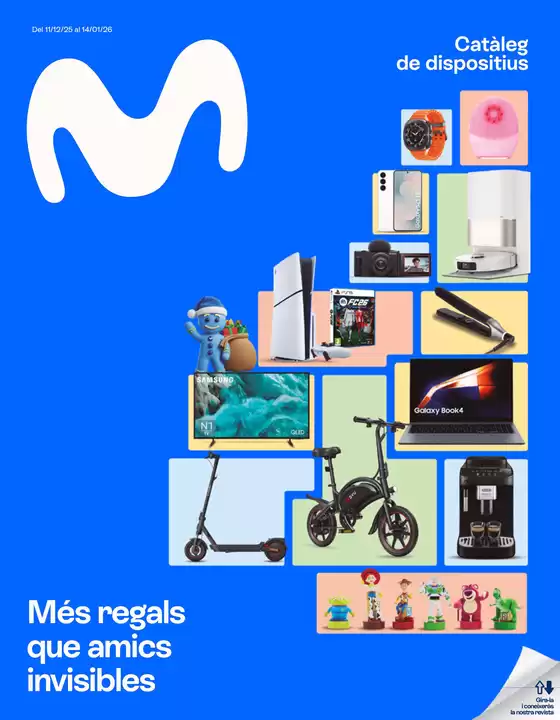 Catálogo Movistar en Lleida | Més regals que amics invisibles | 2025-12-11T00:00:00.000Z - 2026-01-14T00:00:00.000Z
