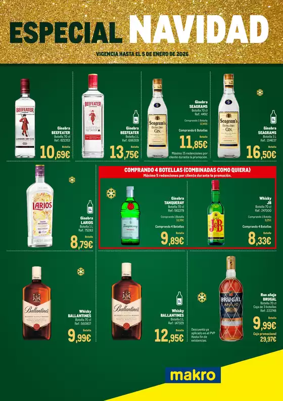 Catálogo Makro | Especial Navidad Bebidas Centro | 2025-12-12T00:00:00.000Z - 2026-01-05T00:00:00.000Z