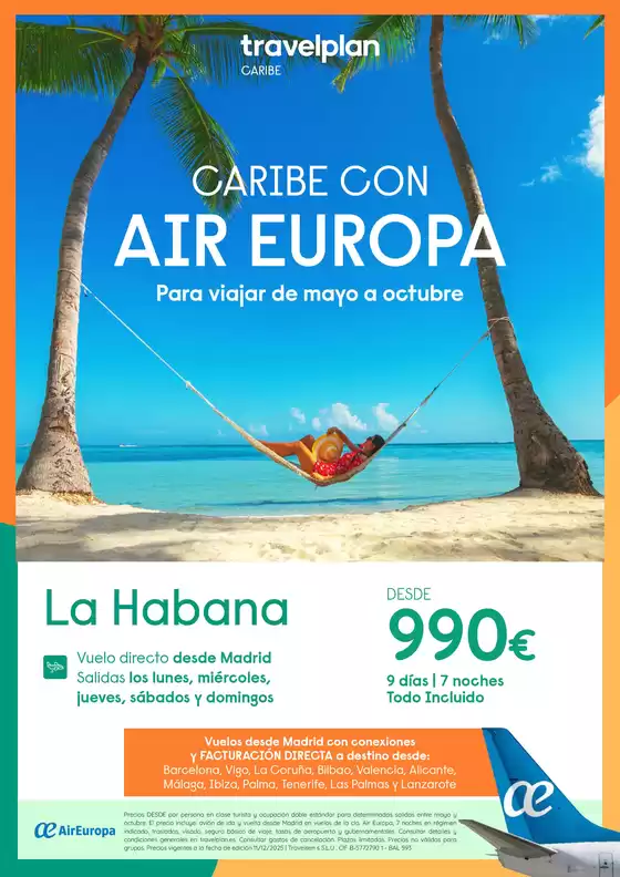 Catálogo Travelplan en Valencia | Travelplan La Habana | 2025-12-12T00:00:00.000Z - 2025-12-31T00:00:00.000Z