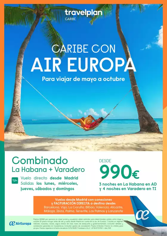 Catálogo Travelplan en Valencia | Travelplan Combinados Cuba | 2025-12-12T00:00:00.000Z - 2025-12-31T00:00:00.000Z