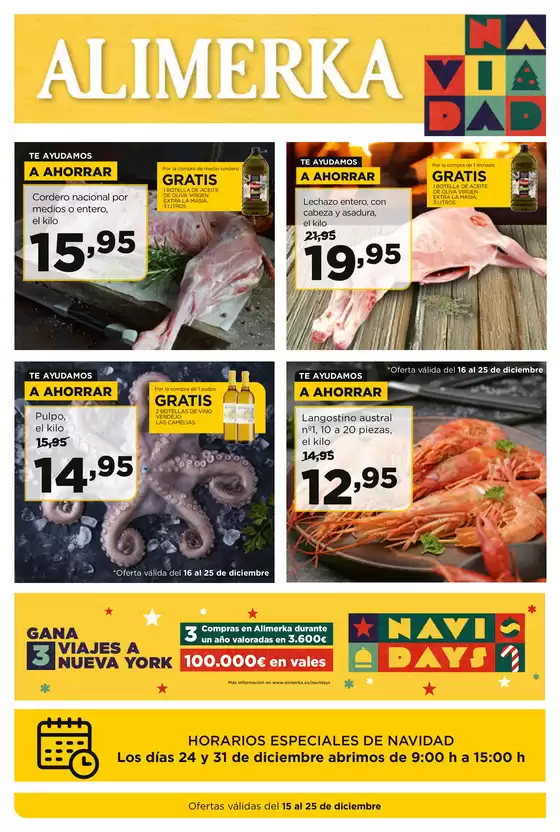 Catálogo Alimerka en Getxo | Semanal - Alimerka | 2025-12-15T00:00:00.000Z - 2025-12-25T00:00:00.000Z