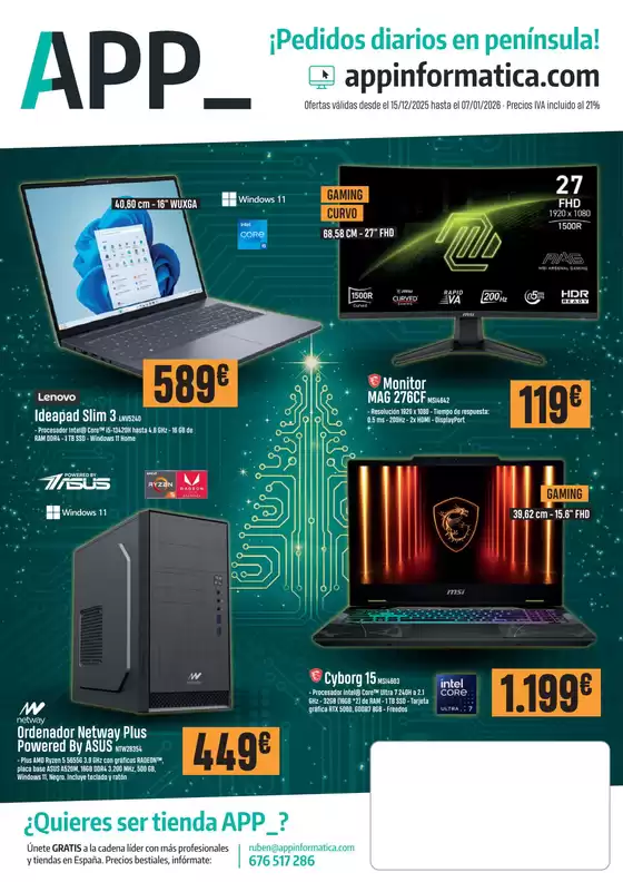 Catálogo Beep en Girona | Ofertas válidas desde 15/12/2025 hasta el 07/01/2026 | 2025-12-15T00:00:00.000Z - 2026-01-07T00:00:00.000Z