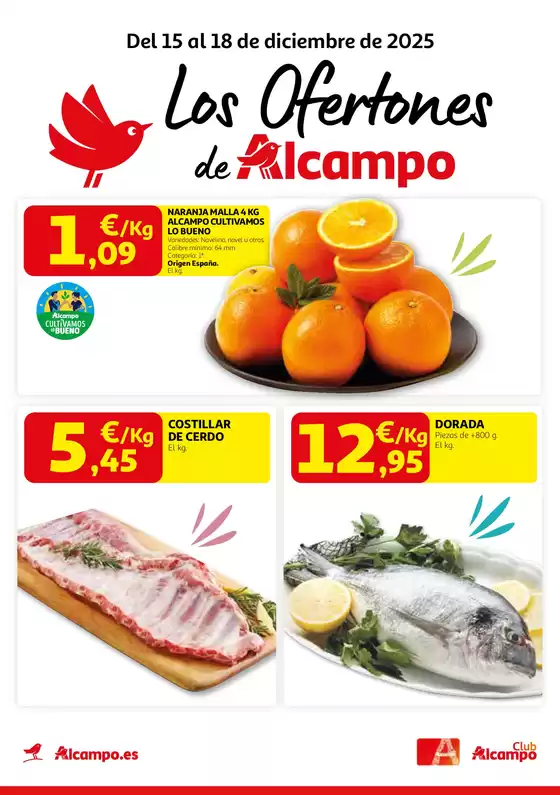 Catálogo Alcampo en Pozuelo de Alarcón | Del 15 al 18 de diciembre de 2025 | 2025-12-15T00:00:00.000Z - 2025-12-18T00:00:00.000Z