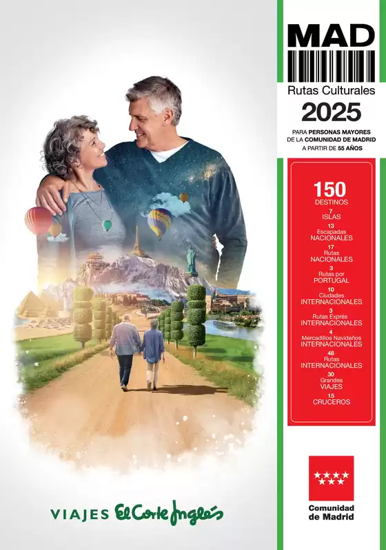 Catálogo Viajes El Corte Inglés en San Javier | Rutas Culturales Comunidad De Madrid 2025 | 2025-12-15T00:00:00.000Z - 2025-12-31T00:00:00.000Z