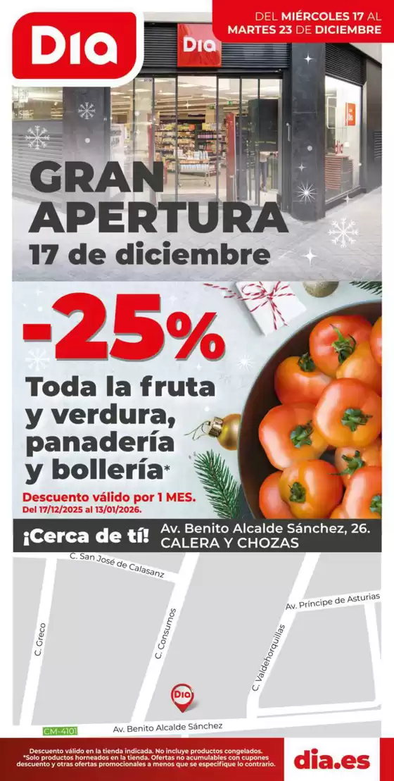 Catálogo Dia en Talavera de la Reina | Gran apertura Dia del 17/12 al 23/12 | 2025-12-17T00:00:00.000Z - 2025-12-23T00:00:00.000Z