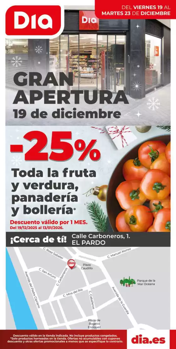 Catálogo Dia en San Sebastián de los Reyes | Gran apertura Dia del 17/12 al 23/12 | 2025-12-17T00:00:00.000Z - 2025-12-23T00:00:00.000Z