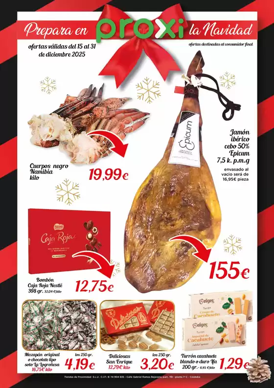 Catálogo Proxi en Gelida | Ofertas válidas del 15 al 31 de diciembre 2025 | 2025-12-15T00:00:00.000Z - 2025-12-31T00:00:00.000Z