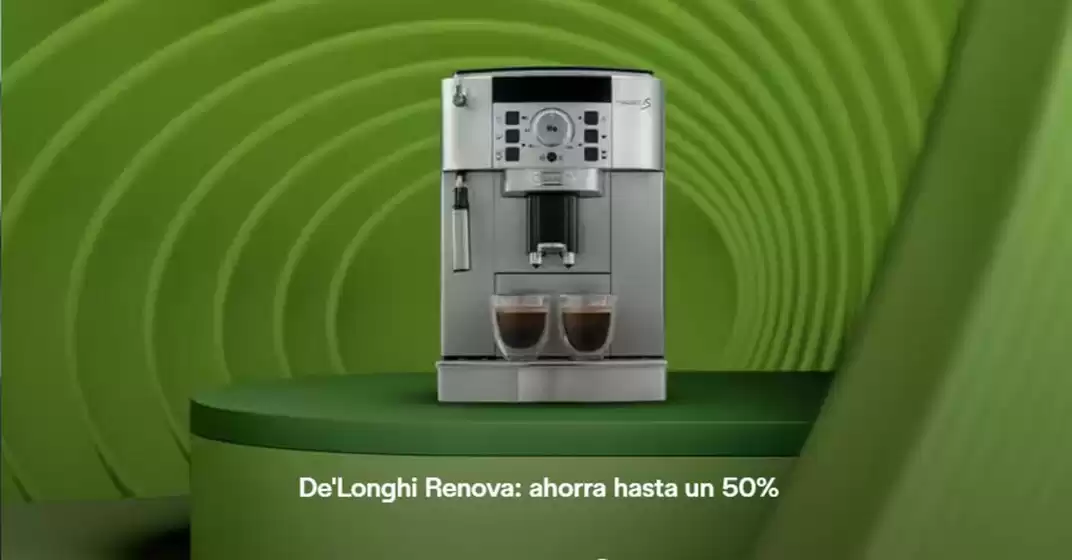 Catálogo De'Longhi en Valladolid | Ahorra hasta un 50% | 2025-12-15T00:00:00.000Z - 2025-12-28T00:00:00.000Z