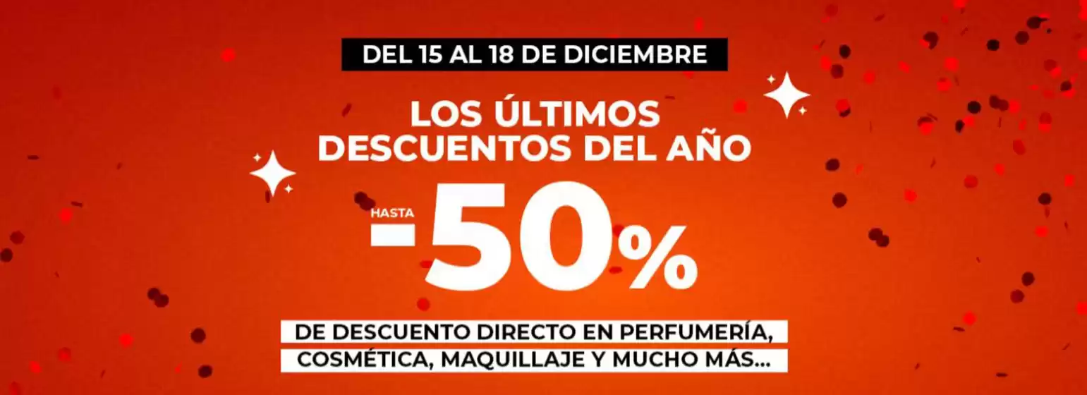 Catálogo Perfumerías Sabina en Molina de Segura | Los Últimos Descuentos Del Año | 2025-12-15T00:00:00.000Z - 2025-12-18T00:00:00.000Z