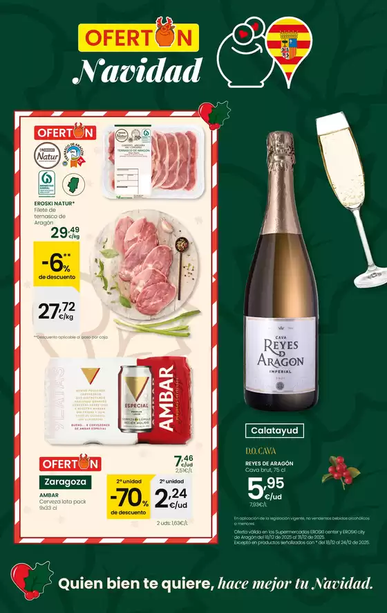 Catálogo Eroski en Garbayuela | Navidad | 2025-12-18T00:00:00.000Z - 2025-12-31T00:00:00.000Z