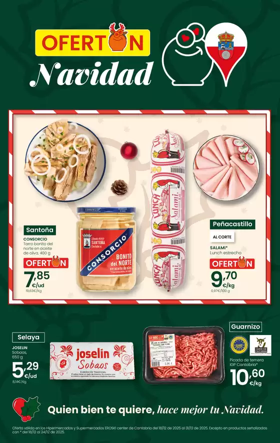 Catálogo Eroski en Santander | Navidad | 2025-12-18T00:00:00.000Z - 2025-12-31T00:00:00.000Z