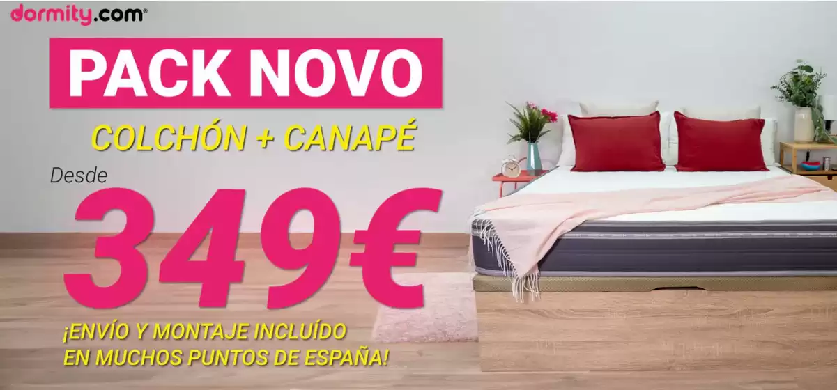 Catálogo Dormity en Irún | Pack Novo | 2025-12-16T00:00:00.000Z - 2025-12-27T00:00:00.000Z