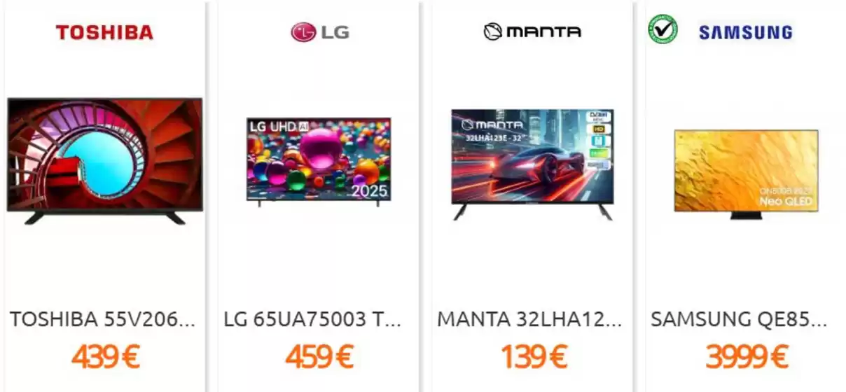 Catálogo Eureka Electrodomésticos en Porzuna | Grandes ofertas esta semana | 2025-12-16T00:00:00.000Z - 2025-12-22T00:00:00.000Z