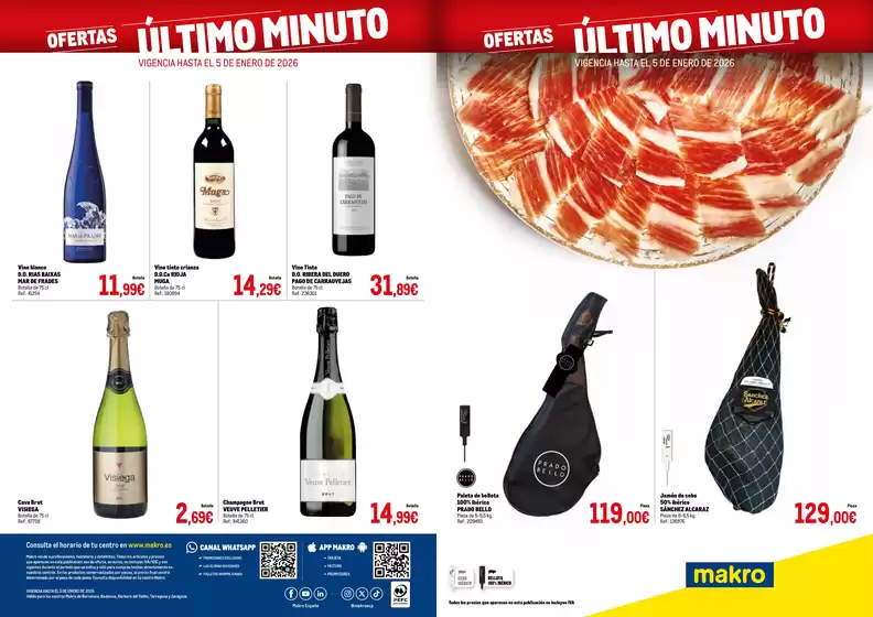 Catálogo Makro en Arrecife | Ofertas Último Minuto Cataluña | 2025-12-17T00:00:00.000Z - 2026-01-05T00:00:00.000Z
