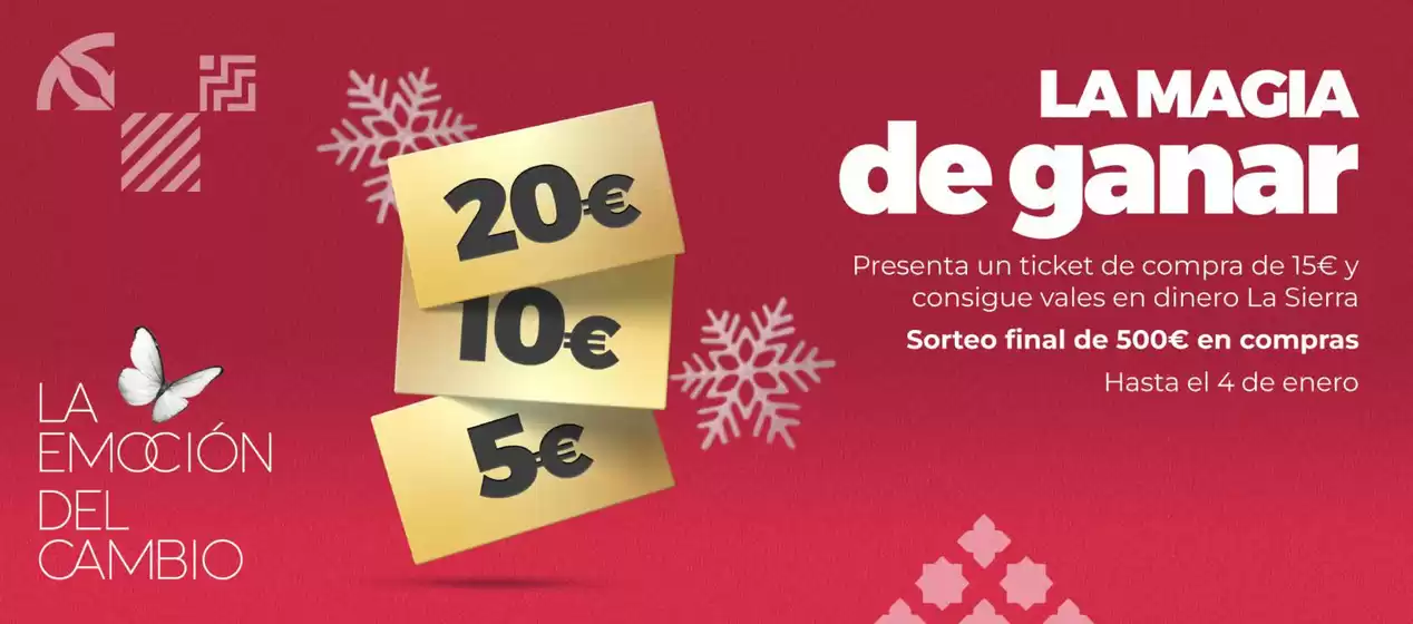 Catálogo La Sierra en Palma de Mallorca | La Magia De Ganar | 2025-12-17T00:00:00.000Z - 2026-01-04T00:00:00.000Z
