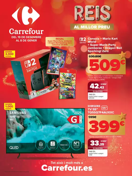 Catálogo Carrefour en Manresa | REYES | 2025-12-19T00:00:00.000Z - 2026-01-08T00:00:00.000Z