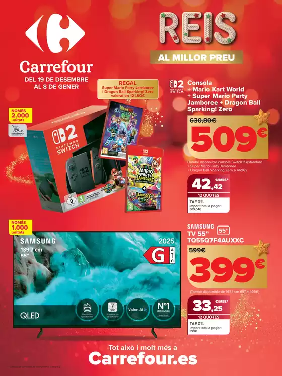 Catálogo Carrefour en Olerdola | REYES | 2025-12-19T00:00:00.000Z - 2026-01-08T00:00:00.000Z