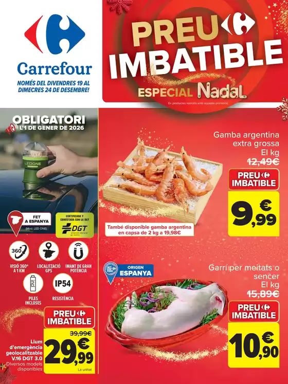 Catálogo Carrefour en Olerdola | PRECIO IMBATIBLE | 2025-12-19T00:00:00.000Z - 2025-12-24T00:00:00.000Z