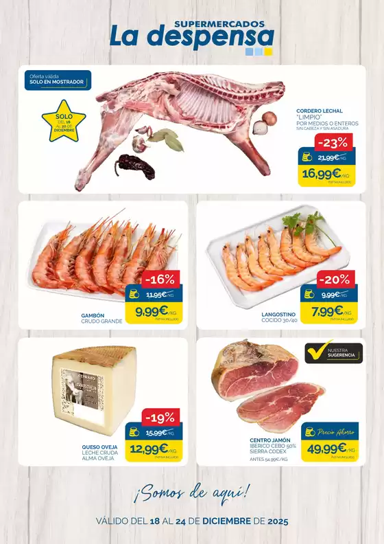 Catálogo Supermercados La Despensa | Válido Del 18 Al 24 De Diciembre De 2025 | 2025-12-18T00:00:00.000Z - 2025-12-24T00:00:00.000Z