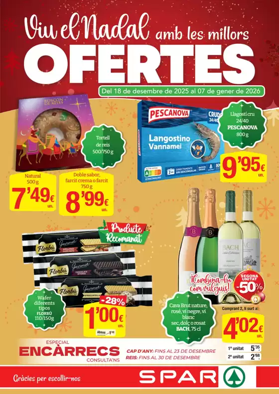 Catálogo SPAR Fragadis | Viu El Nadal Amb Les Millors Ofertes | 2025-12-18T00:00:00.000Z - 2026-01-07T00:00:00.000Z